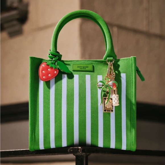 kate spade new york x Target Stripe Knit Crossbody Bag - Picture 5 of 13